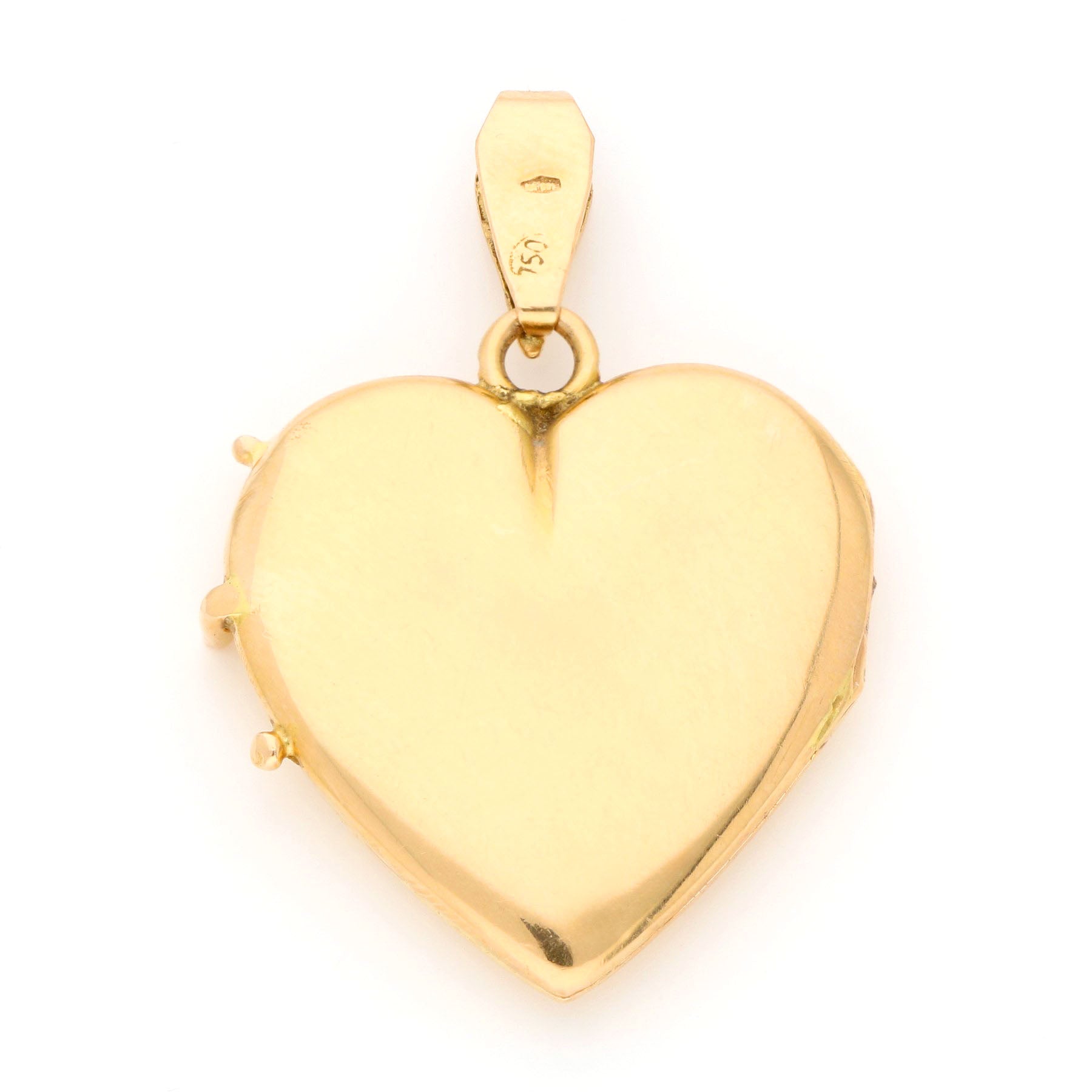 14 Carat Gold Heart-Shape Locket