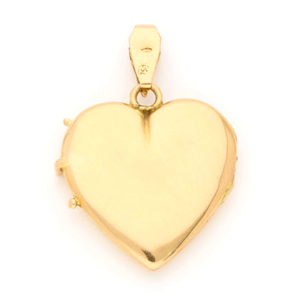 14 Carat Gold Heart-Shape Locket