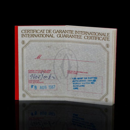 Vintage Cartier Oval Gold Manual Watch