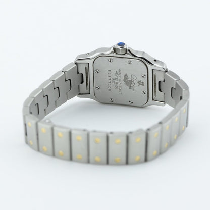Cartier Santos Galbee 1567 Steel and Gold Quartz Watch
