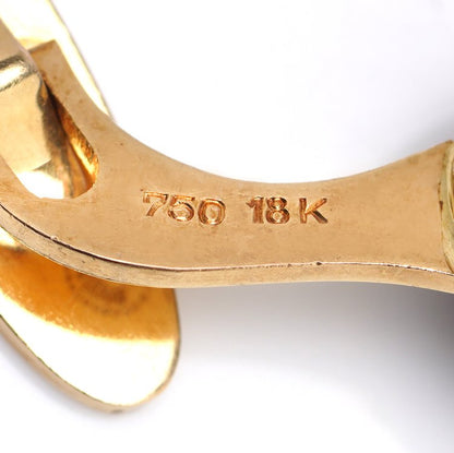 Vintage Georg Jensen 18ct Gold Cufflinks with Lapis Lazuli