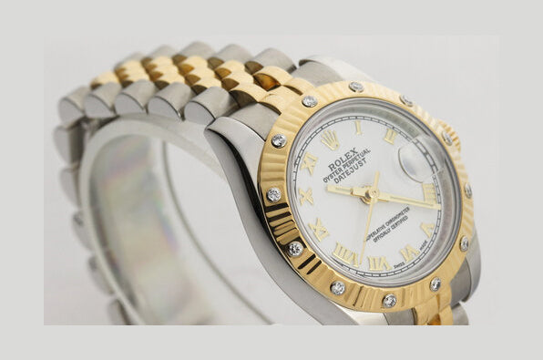 Rolex Oyster Perpetual Lady Datejust 179313 Diamond Bezel Watch