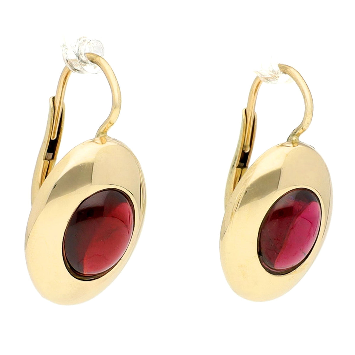 Garnet 14k Dormeuse Earrings 18121-9464