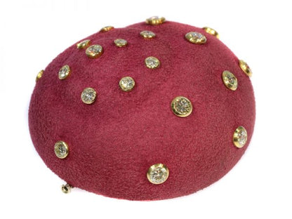 Iconic Vintage Christian Dior Suede Covered Diamond Set Brooch and Earrings Suite, 6.74ct