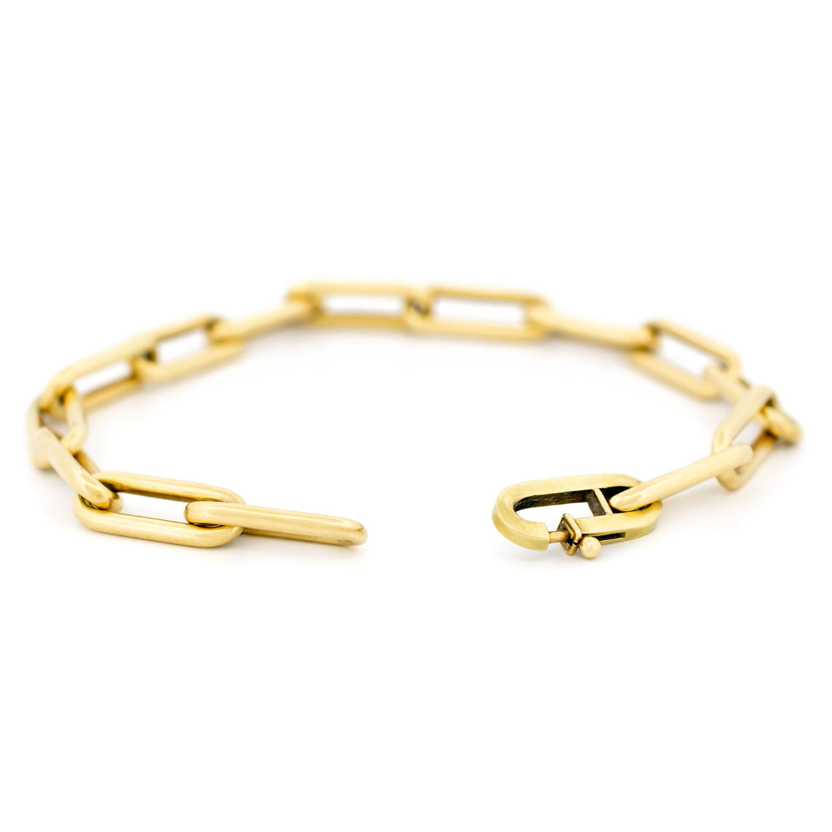 14ct Paper Clip Link Bracelet