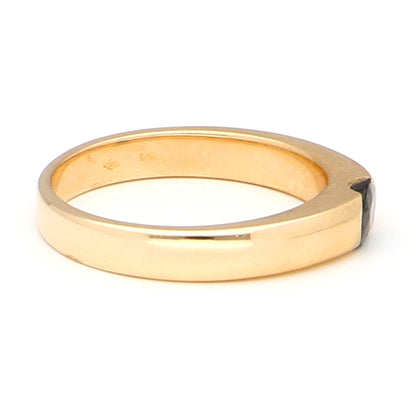 Sapphire 18ct Gypsy Ring