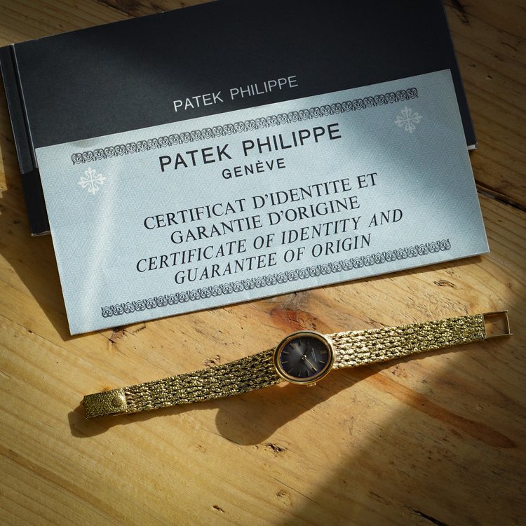 Vintage Patek Philippe 18ct Golden Ellipse Bracelet Watch