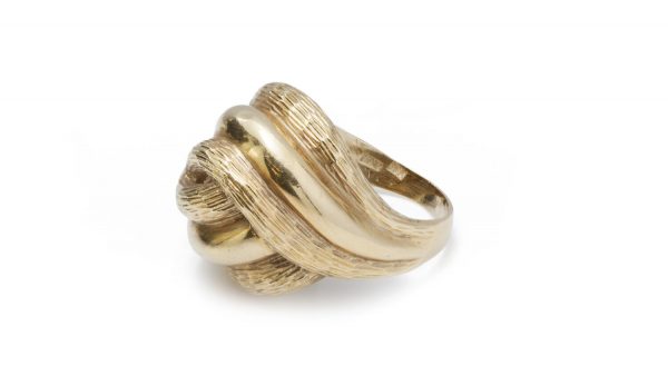 Tiffany and Co Vintage 18ct Yellow Gold Domed Ring, Circa 1970s