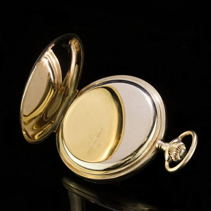 Antique Vacheron and Constantin 14ct Gold Pocket Watch, Retailed by Carl Ranch, KJΦBENHAVN (SIC), Circa 1918