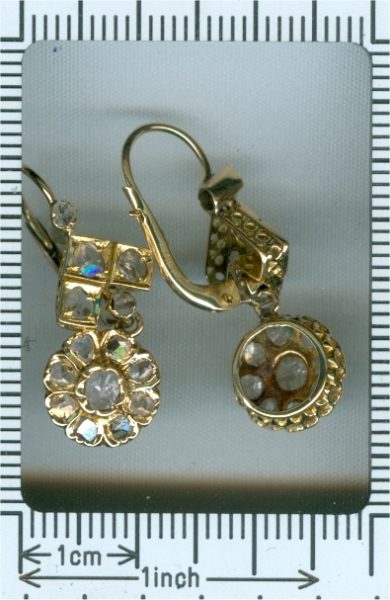 Vintage Diamond Earrings