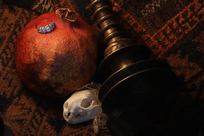 Antique Early Victorian Diamond Ring, 18ct Gold and Silver