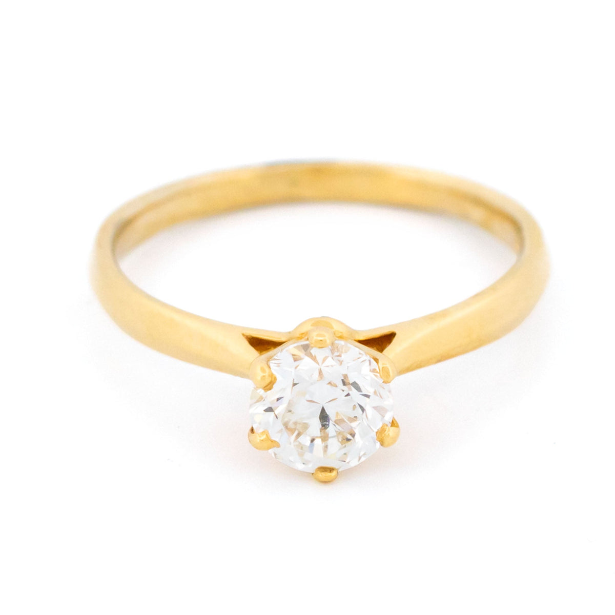 Diamond 18ct Solitaire Engagement Ring