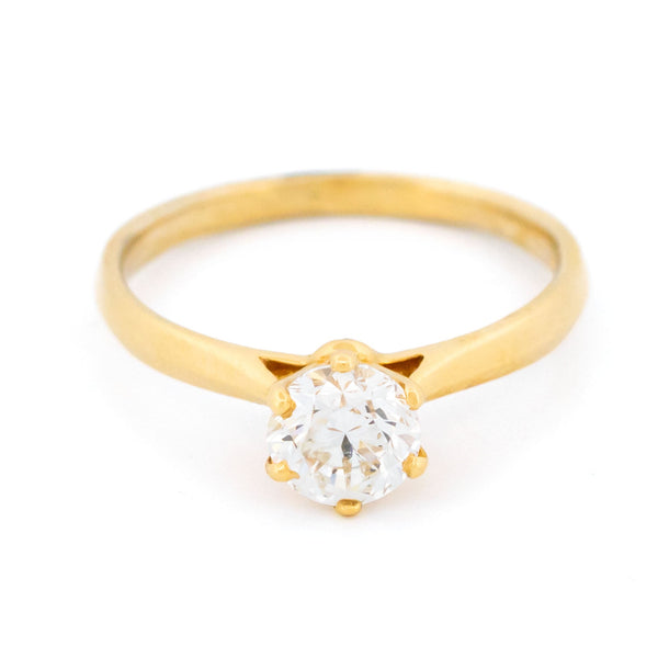 Diamond 18ct Solitaire Engagement Ring