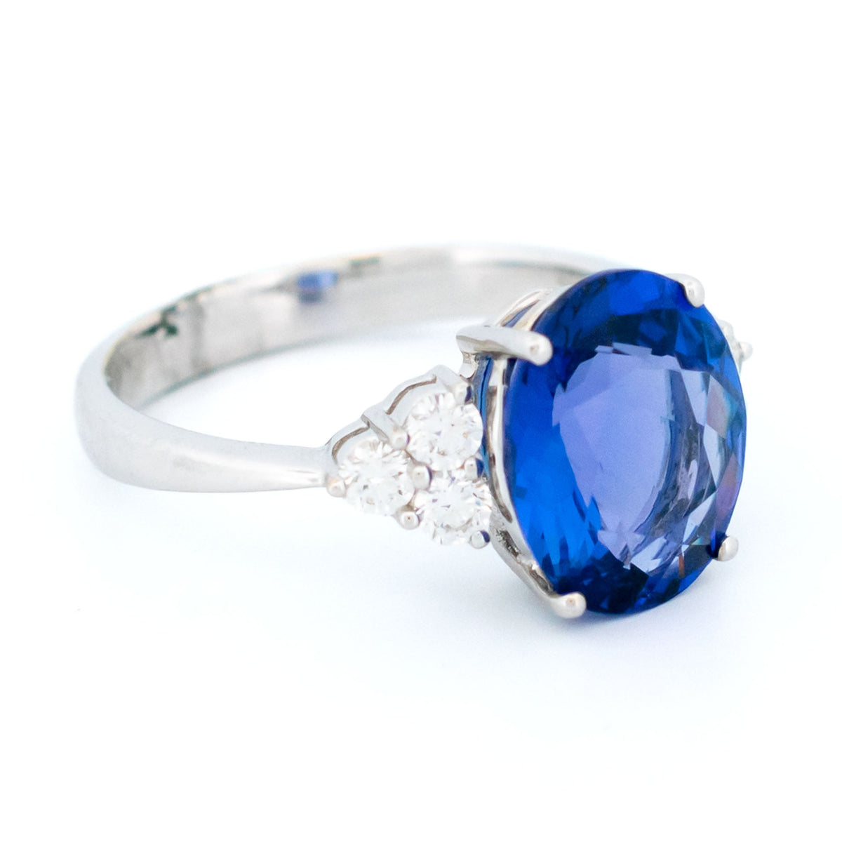 Diamond Tanzanite 18ct Ring