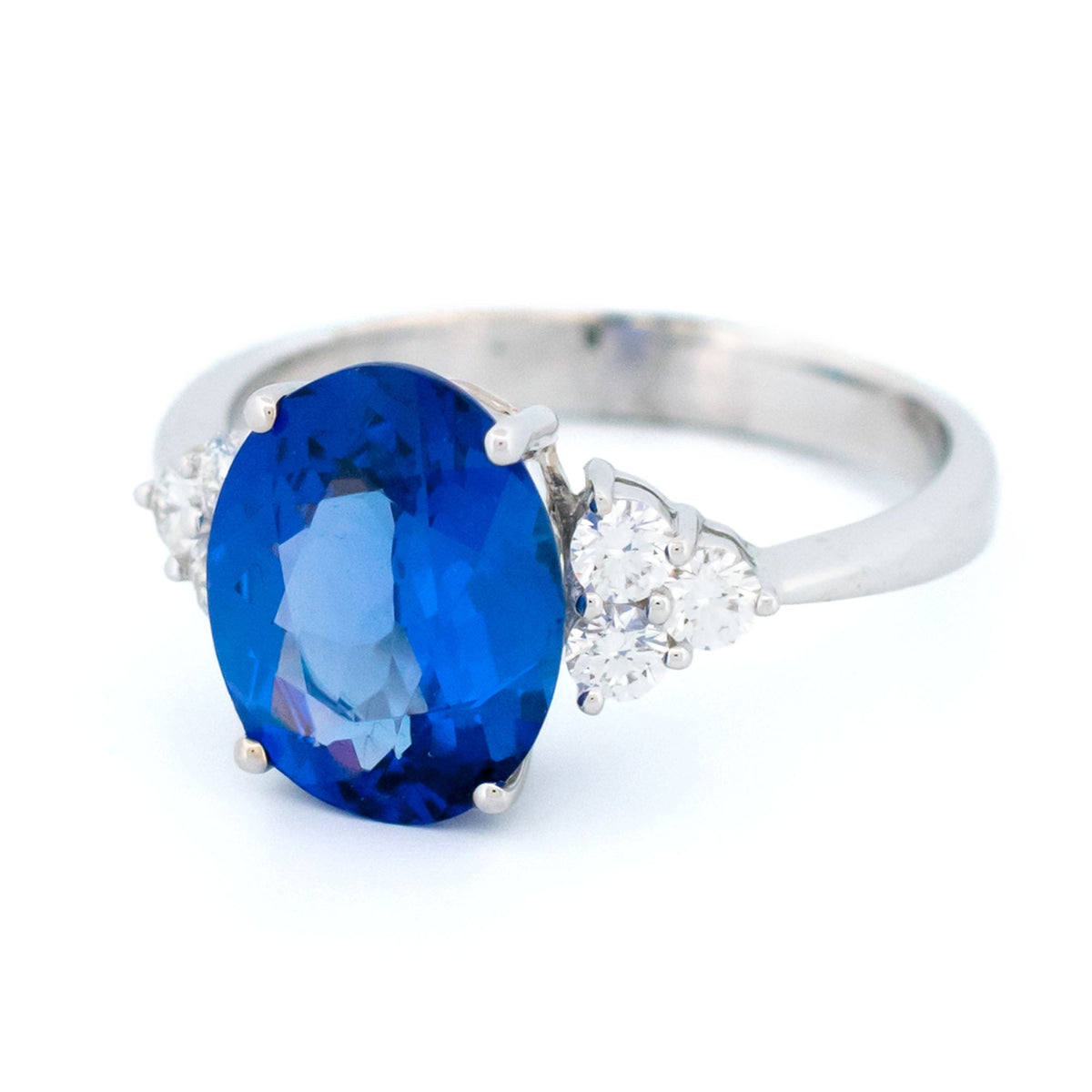 Diamond Tanzanite 18ct Ring