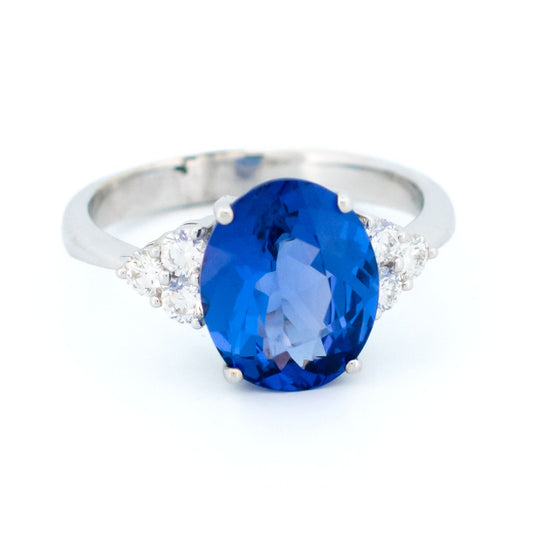 Diamond Tanzanite 18ct Ring