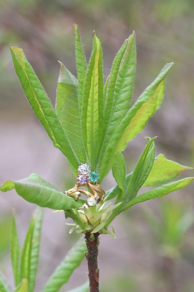 Antique Edwardian Suffragette Ring in 18ct Gold