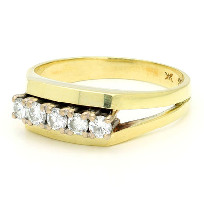 Diamond 14k Row Ring 19198-9748