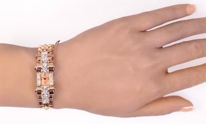 Vintage Retro Van Cleef and Arpels Diamond Set Ladies Watch