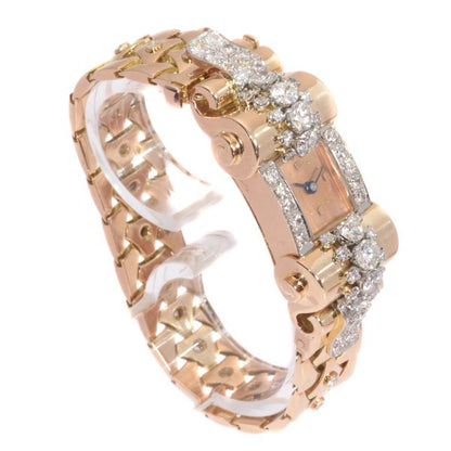 Vintage Retro Van Cleef and Arpels Diamond Set Ladies Watch