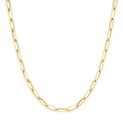 9ct Paper Clip Link Chain