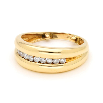 Diamond 18ct Row Ring