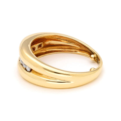 Diamond 18ct Row Ring