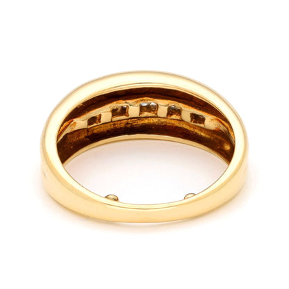 Diamond 18ct Row Ring