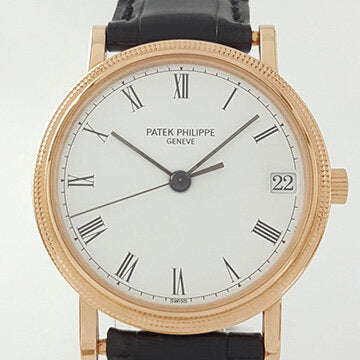 Patek Philippe 3802R Calatrava 18ct Rose Gold 33mm Automatic Watch