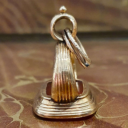 Antique Carved Cornelian Intaglio Fob Seal of Charles James Fox (1749-1806), English Circa 1805-10