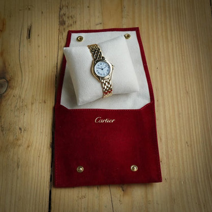 Cartier Cougar 18ct Yellow Gold Ladies Watch