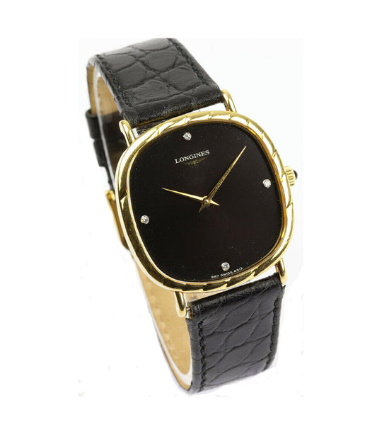 Longines Vintage 18ct Yellow Gold Manual Watch, Circa 1970's
