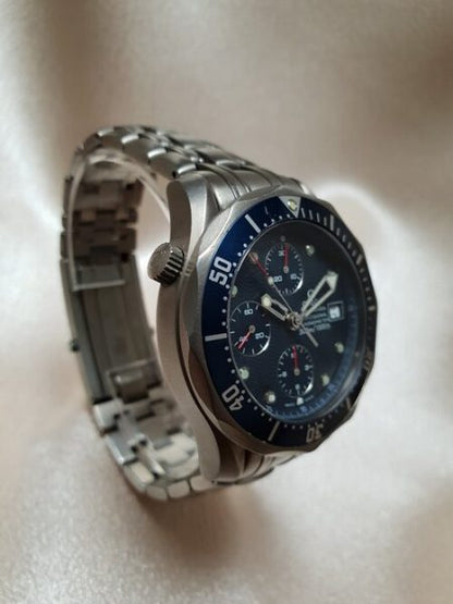 Omega Seamaster Chronograph Automatic 42mm Watch in Titanium