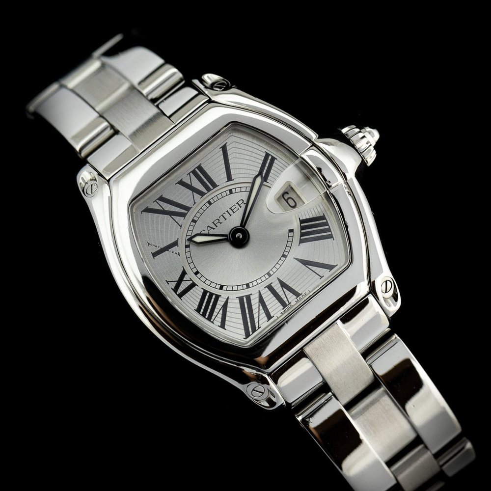 Cartier Roadster W62016V3 Stainless Steel Quartz Watch