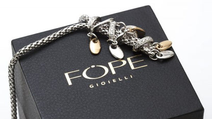 Fope 18ct White Gold Necklace with Diamonds, 0.52 carats