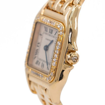 Cartier Panthere 18ct Yellow Gold and Diamond Small Model Watch