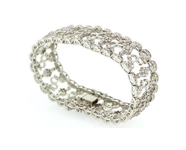 Diamond Bracelet, 6.00 carats, 18ct White Gold