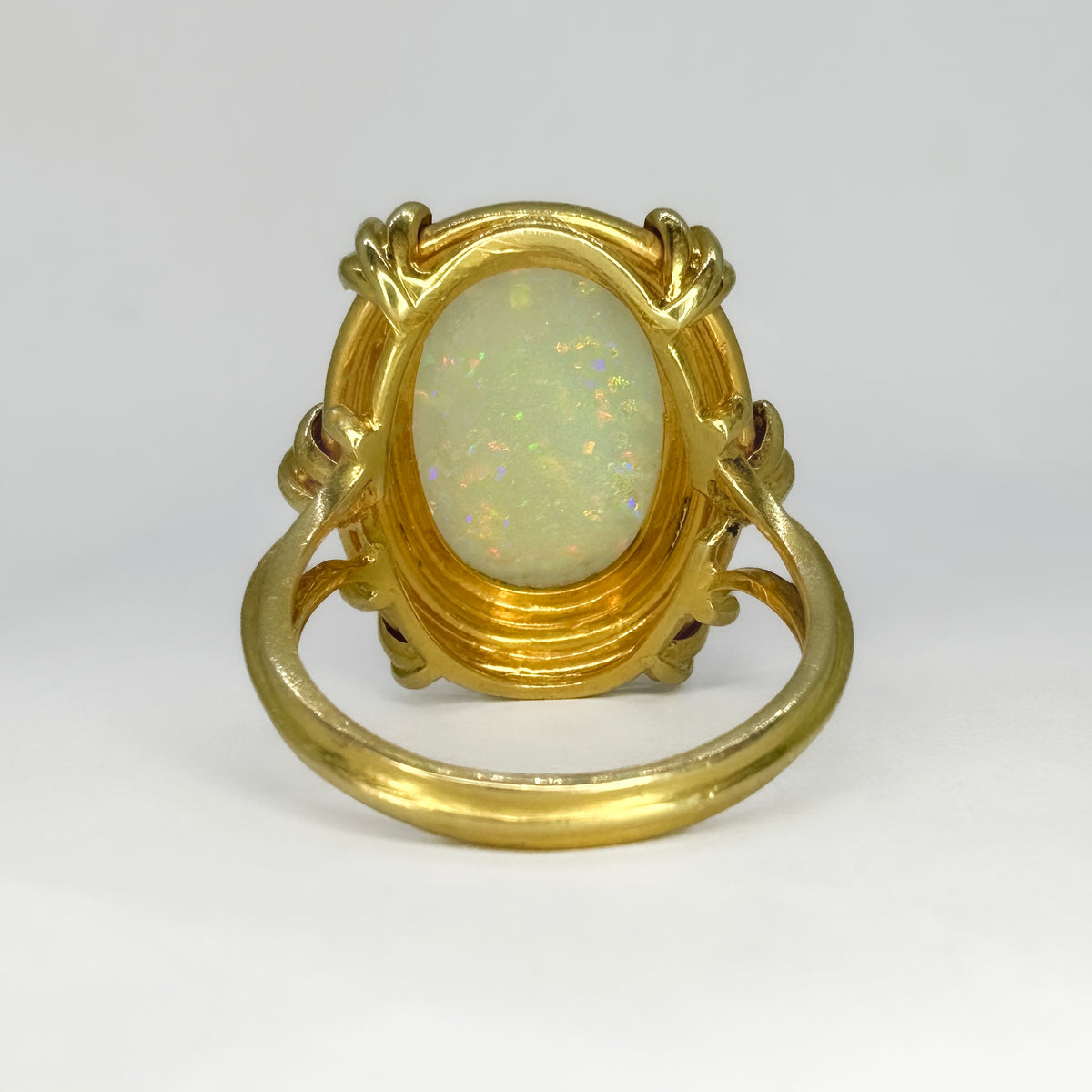 Arts and Crafts Opal Ring