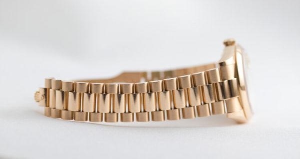 Rolex Day Date 18ct Pink Gold 118205 36mm Automatic Watch Circa 2000