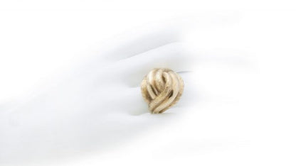 Tiffany and Co Vintage 18ct Yellow Gold Domed Ring, Made in Italy, Circa 1970s