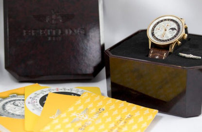 Breitling Montbrilliant Olympus Limited Edition 18ct Gold Watch