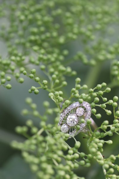 Vintage Art Deco Diamond Engagement Ring