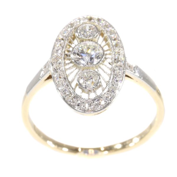 Vintage Art Deco Diamond Engagement Ring