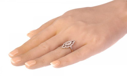 Antique Art Nouveau Diamond Engagement Ring