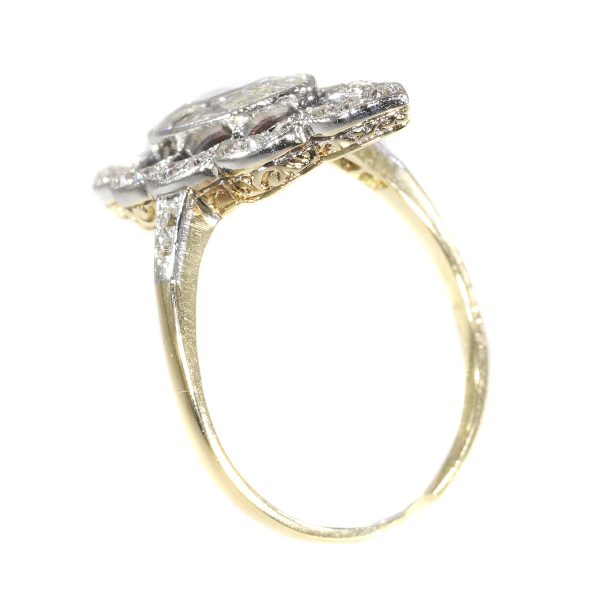 Antique Art Nouveau Diamond Engagement Ring