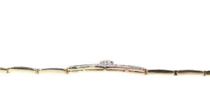 Antique Art Deco Old European Cut Diamond Bracelet