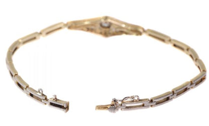 Antique Art Deco Old European Cut Diamond Bracelet