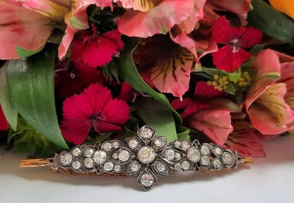 Antique Old Cut Diamond Bracelet, 6.00 carat total