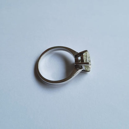 1.90ct Diamond Solitaire Engagement Ring in 18ct White Gold