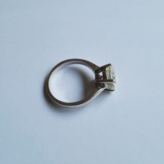 1.90ct Diamond Solitaire Engagement Ring in 18ct White Gold